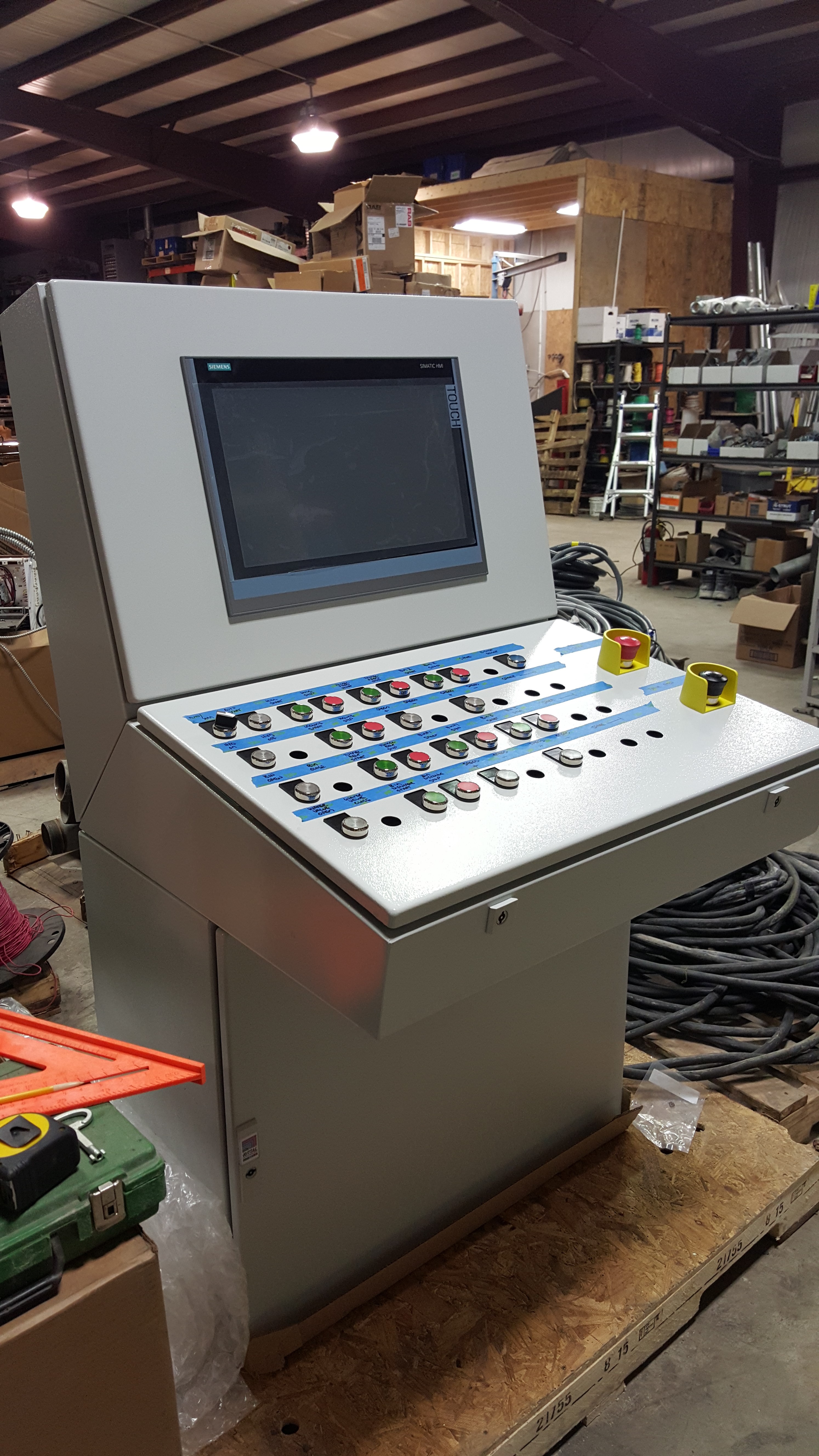 Custom built in house PLC